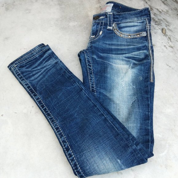size 25 buckle jeans conversion